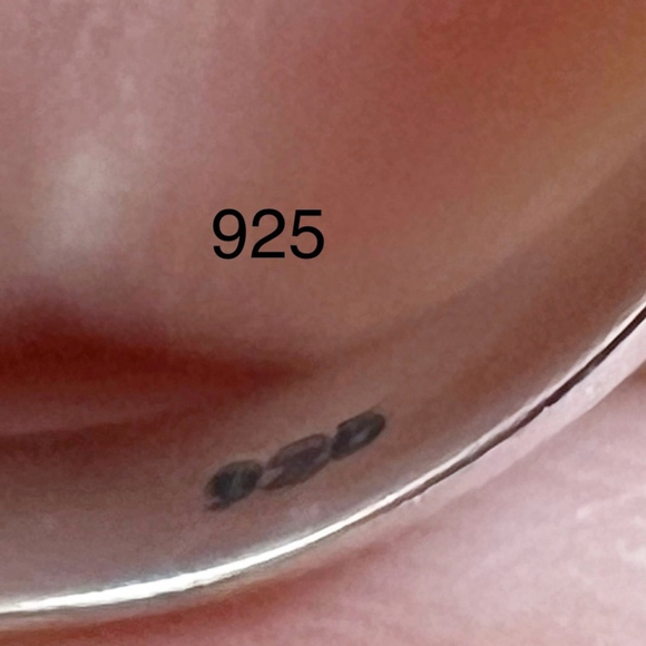 Solid Sterling Silver 925 Turquoise Ring Size 7 Long Boho Southwest Blue New - Picture 9 of 10